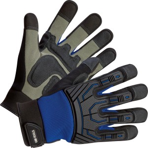 LUX Arbeitshandschuhe Men Strong Protect Gr. 10, robuste Handschuhe mit Vibrationsschutz.