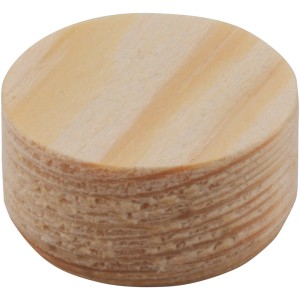 wolfcraft Konusplättchen Ø 20 mm, 40 Stück, aus Kiefernholz für Holzdübel.