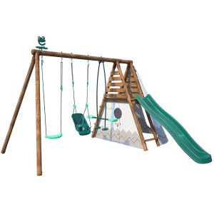 Soulet Holzschaukel Camelia 426 cm x 354 cm x 222 cm