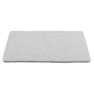Weiße Wenko Badematte Loop, 40x60 cm, aus Kunststoff für Bad, Dusche, Sauna und Pool.