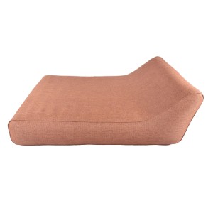 Best Doppelliege Vivero Aufblasbar Hohe Rückenlehne 140 x 180 x 62 cm Terracotta