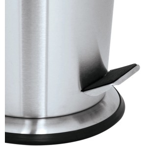 MSV Kosmetikeimer Conic 5 l aus Edelstahl mit Pedal.