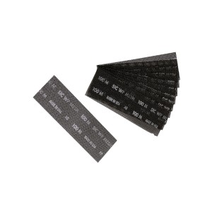 LUX Gitterleinen 10er Pack, 93x280mm, Körnung K100, Zubehör für Schwingschleifer.