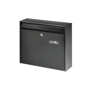 Burg Wächter Briefkasten Mail 5877 aus Eisen, Farbe Anthrazit.