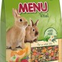 Vitakraft Kaninchenfutter Menu Vital 5kg, Alleinfutter mit Gemüse und Kräutern für Zwergkaninchen.