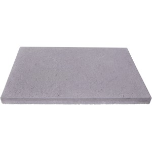 Graue Terrassenplatte in Schieferoptik, 60x40x3,8 cm, aus Beton für Garten und Terrasse.