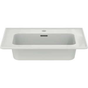 Ideal Standard Strada II Möbelwaschtisch, 64x46 cm, Weiß, mit Hahnloch und Überlauf.