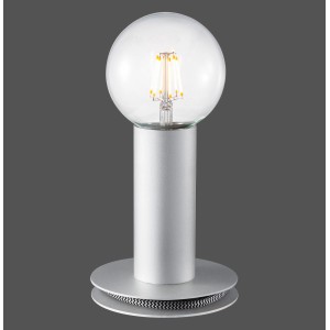 Just Light. Tischleuchte Turn me Stahl H: 14,1 cm