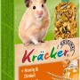 Vitakraft Kräcker Honig & Dinkel für Hamster, 2 Stück. Knabberstangen mit Getreide und Honig.