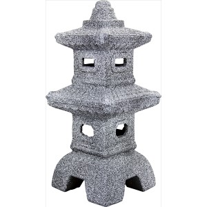 Deko-Pagode 21 cm x 21 cm x 46 cm