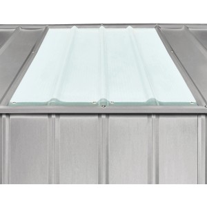 Globel Dachpaneel Skylight für Gartenhaus, blickdicht und transluzent.