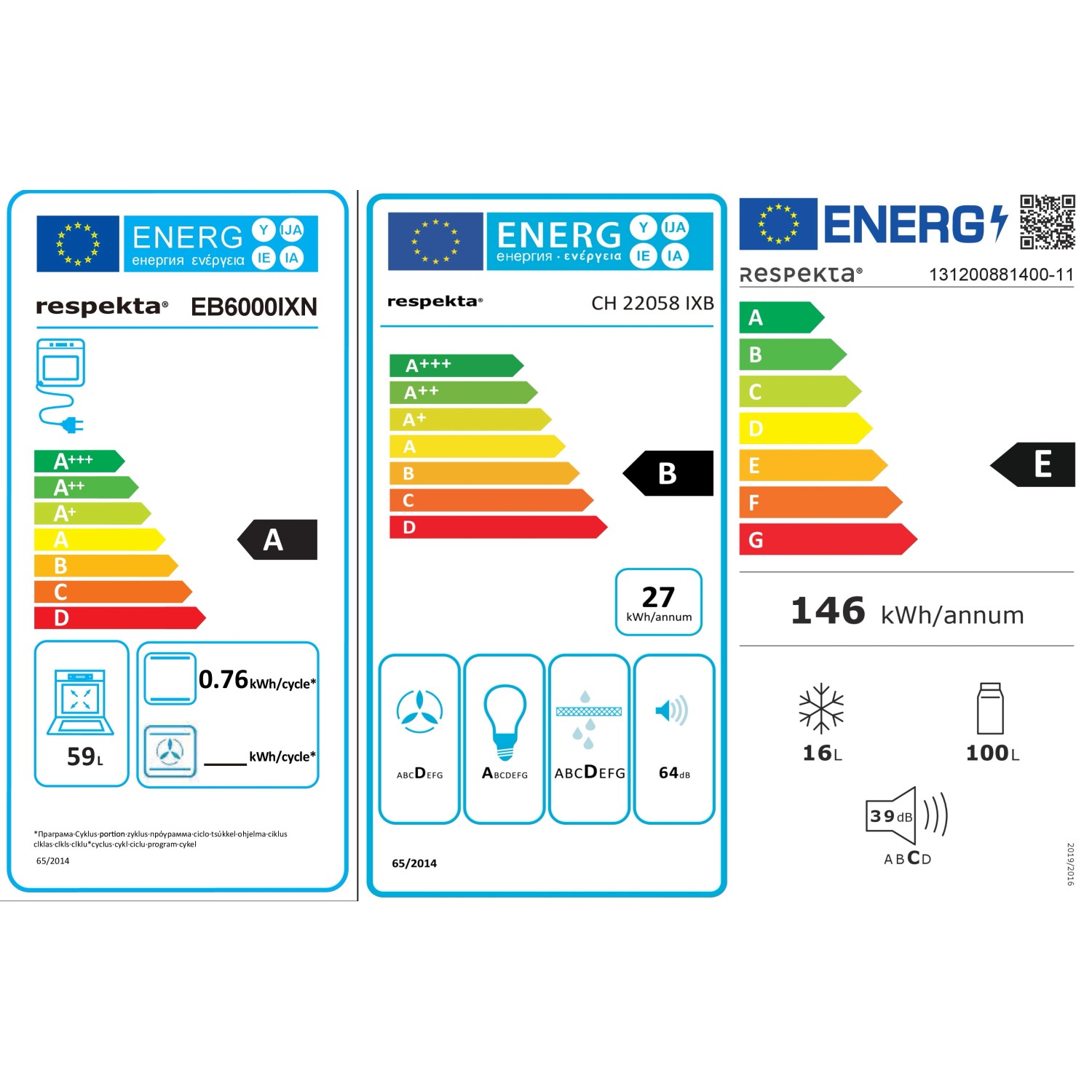 Energieeffizienzklassen