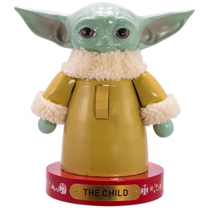 Star Wars Nussknacker The Child, handbemalte Weihnachtsdeko Figur.