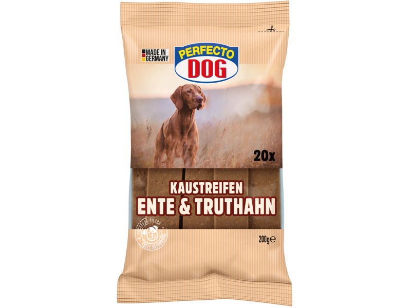 Perfecto Dog HundeKaustreifen Ente und Truthahn 20 Stück kaufen bei OBI