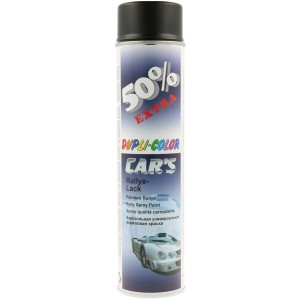Dupli-Color Cars Rallye-Lack, Schwarz Seidenmatt, 600ml Dose für Lackreparatur.