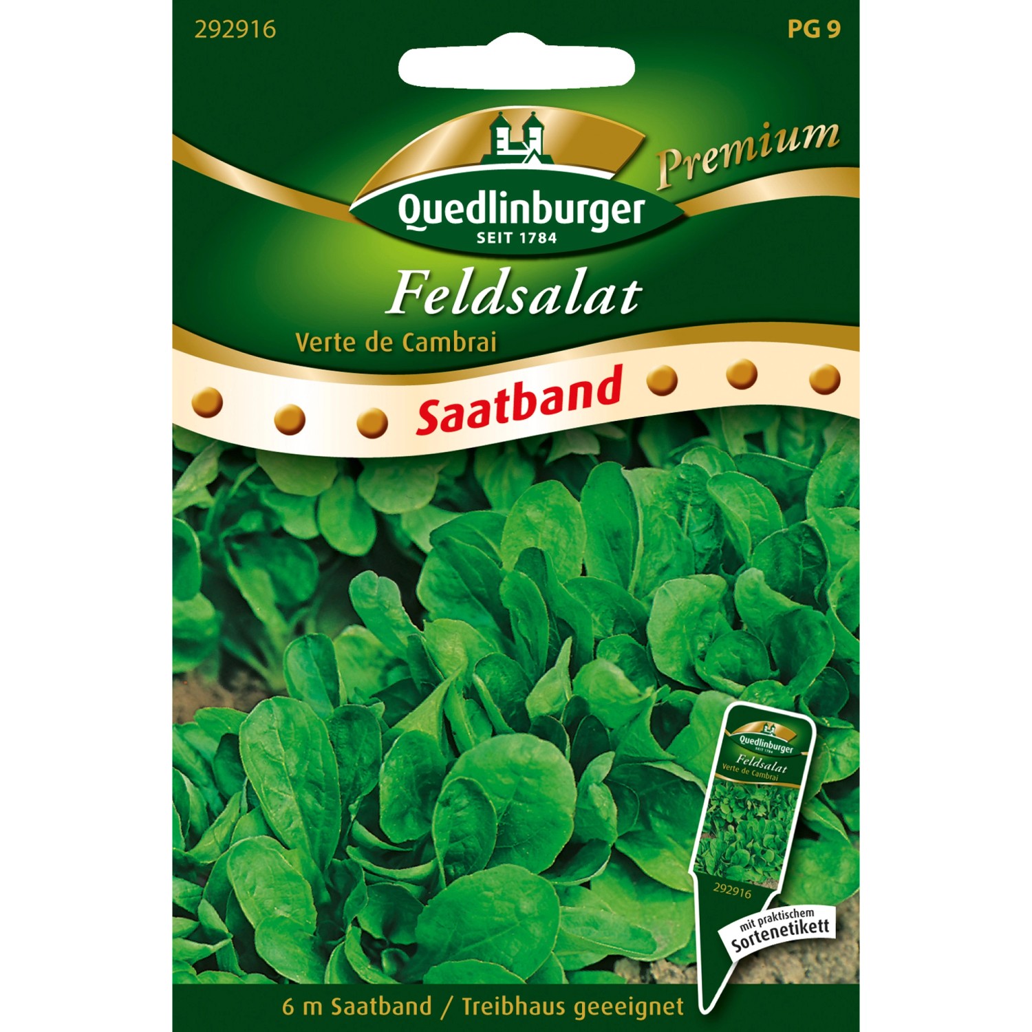 Quedlinburger Feldsalat "Verte de Cambrai" Saatband kaufen bei OBI