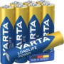 Varta Longlife Power Micro (AAA) Batterien, 8er-Pack. Goldene und blaue Alkaline-Batterien, Made in Germany.