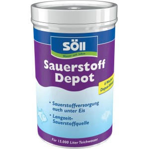 Söll Sauerstoff Depot-Tabs, 30 Stück, für die Teichpflege: Langzeit-Sauerstoffversorgung für Ihren Teich.