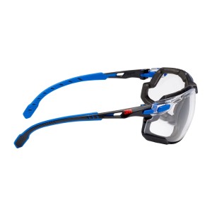 3M Premium-Schutzbrille Solus Klarsichtscheibe Blau-Schwarz