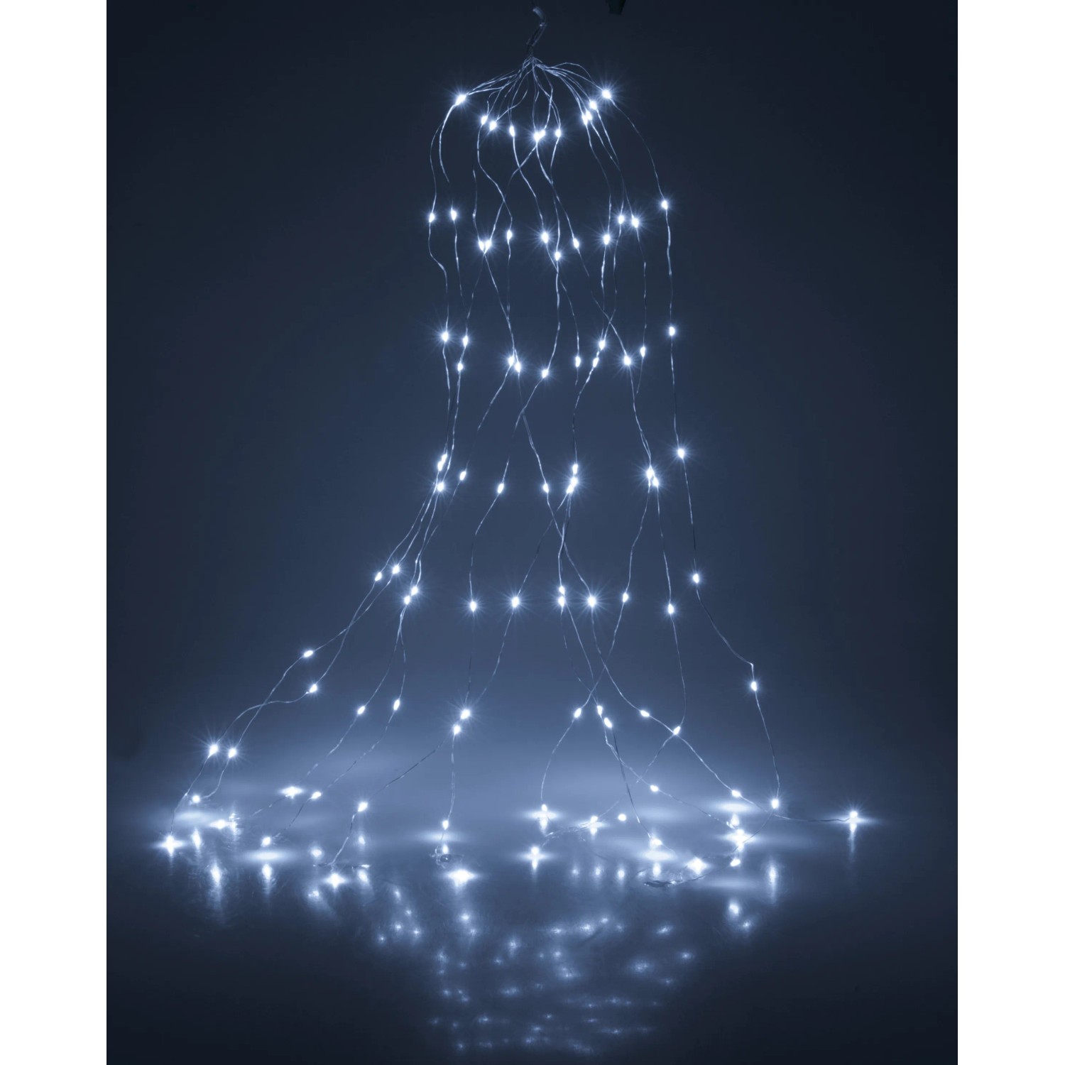 LED Lichterkette Schweif 300 warmweiße LEDs Silberdraht innen und außen kaufen bei OBI