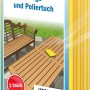 Mellerud Pflege- und Poliertuch 3er-Pack, gelbe Spezialtücher für Reinigung und Pflege.