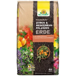 Neudorff Erde für Zitrus & Mediterranpflanzen NeudoHum 40 l