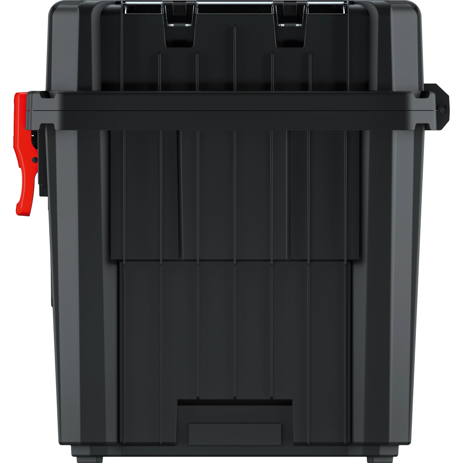 Schwarzer Kistenberg HEAVY Werkzeugtrolley 2 in 1, Ansicht von vorne.