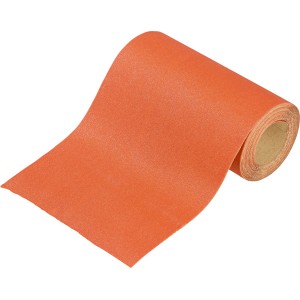Orange LUX Schleifrolle K240, 115mm x 5m, für feine Schleifarbeiten.