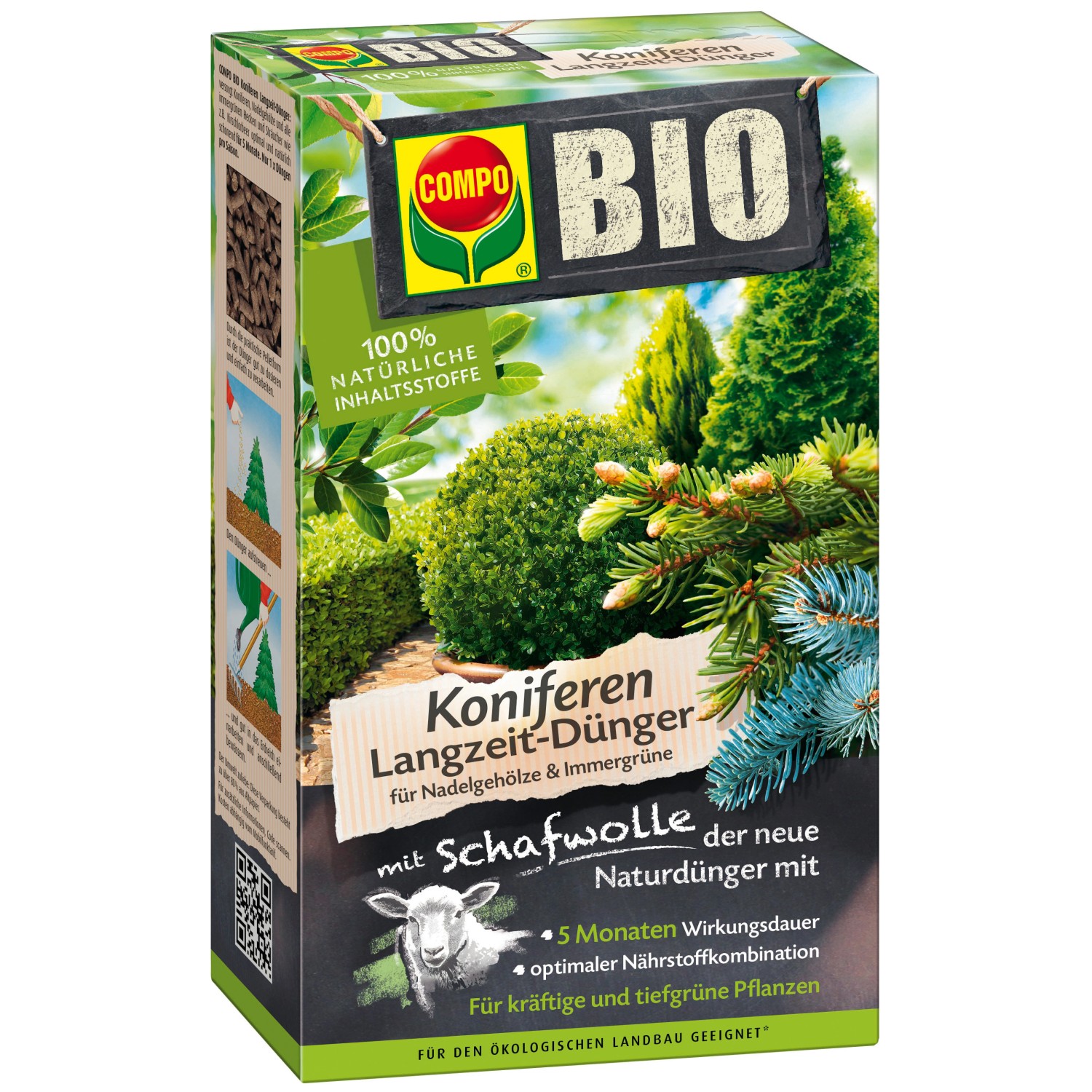 Compo Bio Koniferen LangzeitDünger mit Schafwolle 750 g kaufen bei OBI