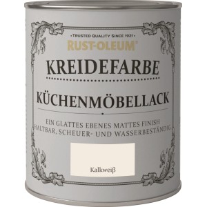 Dose Rust-Oleum Kreidefarbe Küchenmöbellack Kalkweiß, mattes Finish.