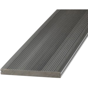 Dreamdeck Terrassendiele WPC Platinum Grau 2,0cm x 19,5cm x 300cm