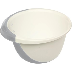 Keeeper Rührschüssel Carlotta, 3,5 l, Nordic Grau, mit Anti-Rutsch-Funktion.