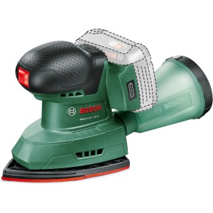 Bosch EasySander 18V-8 Akku-Multischleifer (ohne Akku) in Grün und Schwarz.