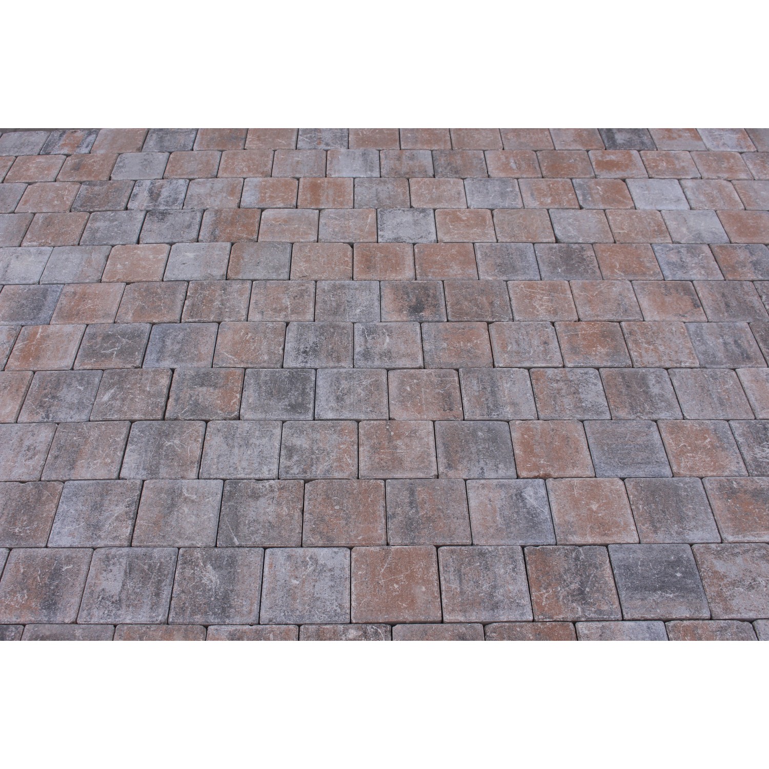 Pflaster Modern Antik MuschelkalkSchattiert Gerumpelt 15 x 15 x 5 cm