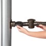 Garantia Regensammler Speedy DN 70-100 am Fallrohr montiert, Komplett-Set mit Filtereinsatz.