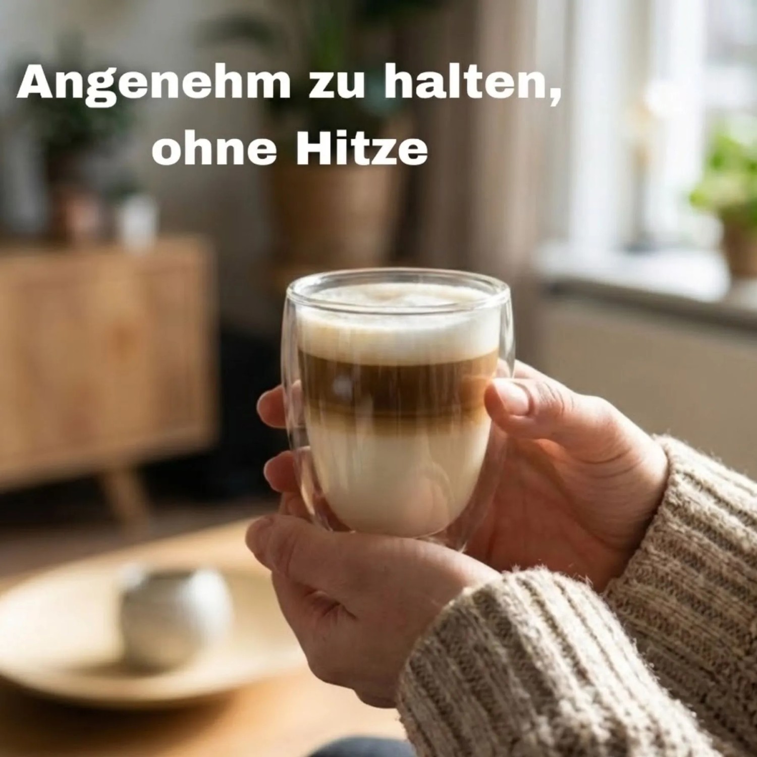BigDean 6x 300ml Doppelwandige Latte Macchiato Gläser Borosilikatglas Doppelwandige Kaffeegläser Cappuccino Gläser Doppelwandige Gläser Kaffeegläser kaufen bei OBI