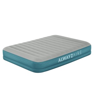 Bestway Doppelluftbett AlwayzAire Fortech 203 cm x 152 cm x 36 cm Türkis-Grau
