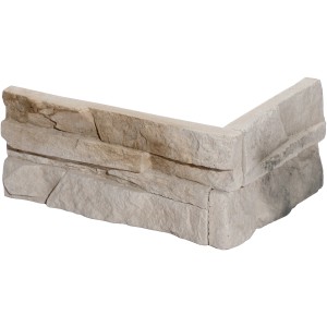 Stegu Verblender Ecke Nepal Beige-Grau, Beton-Optik für Innen & Außen.