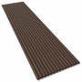 Denpanels Akustikpaneel Acu-Line Walnuss, Holzpaneel für Wand und Decke.
