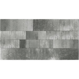 Premac Pflaster Edel Grau-Anthrazit, Beton-Pflastersteine im Längsformat für anspruchsvolle Optik.