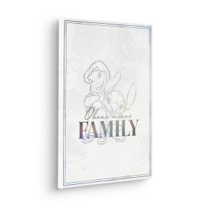 Komar Keilrahmenbild Lilo & Stitch Family Goals 30 cm x 40 cm