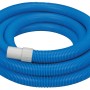 Blauer Steinbach Schwimmbadschlauch, 38 mm Durchmesser, 760 cm Länge.