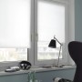Gardinia EasyFix Thermo Rollo, 90x210 cm, weiß, am Fenster für Verdunkelung und Hitzeschutz.