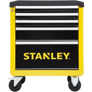 Stanley Werkstattwagen STST74305-1 mit 5 Schubladen, gelb/schwarz.