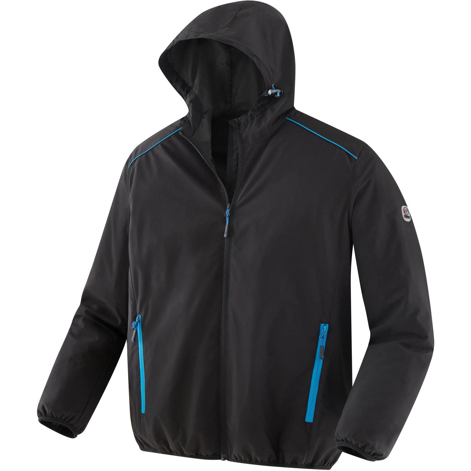 Terrax Workwear Arbeitshose – Schwarz/azur, Baumwolle, Regular Fit, Herren, Mittelhoher Bund