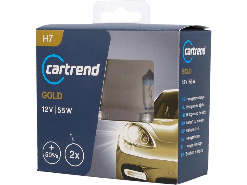 Cartrend H7 Xenon Gold 12V Abblendlicht, Fernlicht und Abbiegelicht kaufen  bei OBI