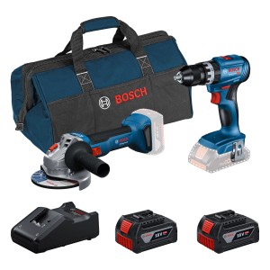 Bosch Professional Werkzeugen-Set mit 18V-Werkzeugen 2-teilig