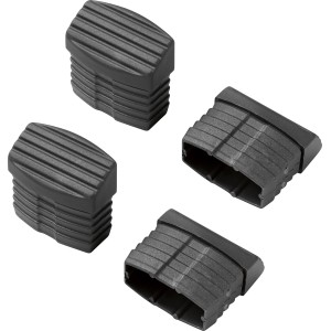 Fußkappen (4 Stk.) für Pacora Klappbank, Ersatzteile zum Schutz von Möbeln und Boden.