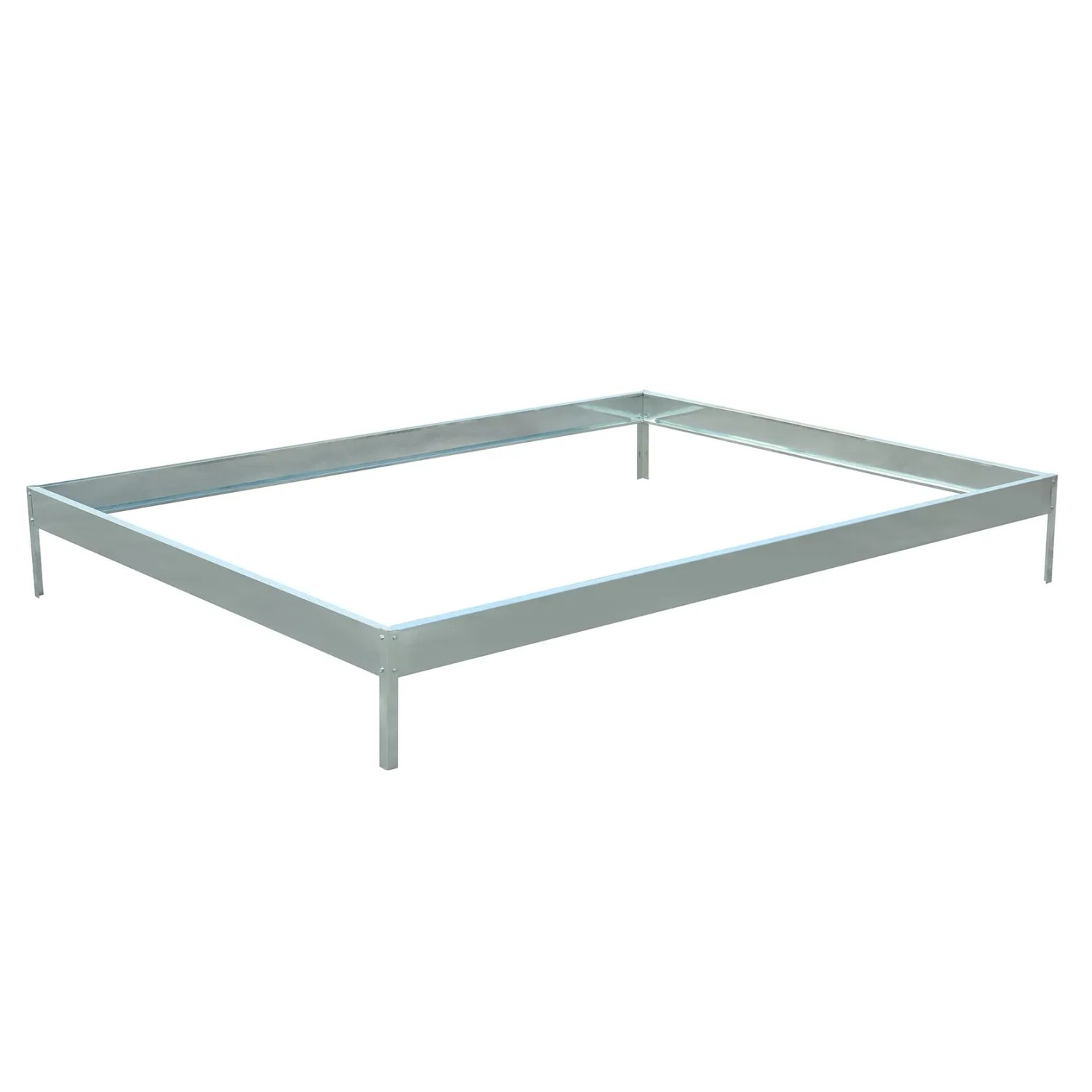 Floraworld Fundament für Gewächshaus Grow I, Aluminiumrahmen für sichere Verankerung.