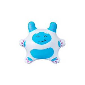 Bestway Badespielzeug Puffy Pals, Yeti Design, weiß-blau, ab 4 Monaten.